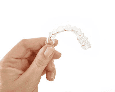 Picture of a clear Aligner